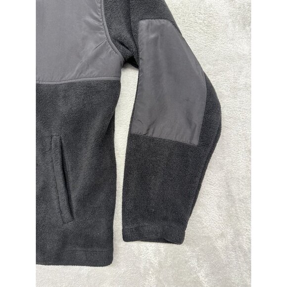 CHAPS FLEECE SOFT SHELL CLASSIC OUTDOOR BLACK LARGE MENS FULL ZIP JACKET - Picture 3 of 6